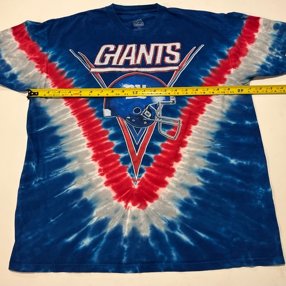 Vintage New York Giants Tie Dye T-Shirt - Picture 4 of 4